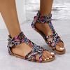 Bohemian Sandals  New Models, Roman Style Plus Size Sandals Are Fashionable and Versatile