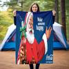 Christmas Gift Halloween Themed Cola Beverage Coca Cola Blanket Soft Home Furnishing Nap Decoration Four Seasons Warm Sherpa Blanket U18