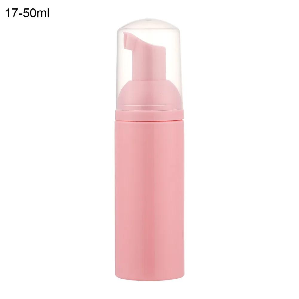 Foaming Bottle Plastic Foam Pump Bottle Empty Face Eyelashes Cosmetic Bottle Shampoo Shower Gel Soap Dispenser Home Bath Supply