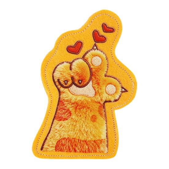 Felt Catnip Ball Toy Natural Catnip Infused Toy for Cats Kittens Safe Interactive Play Toy for Chewing Batting Teeth Cleaning Stress Relief Toy жёлтый