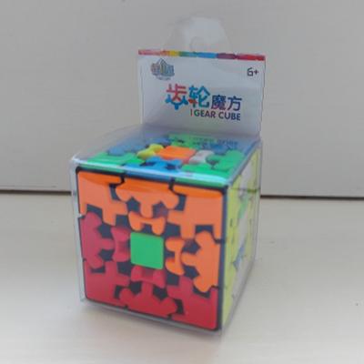 3x3 קוביית הילוכים מקורית ללא מדבקות חלקה ומנגנון הילוכים פאזל מושלם