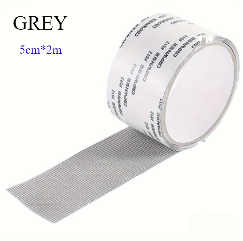 1 Roll of Magic Window Screen Repair Hole Velcro Tape Easy Apply Mosquito Proof DIY Netting Hole Patch Screen Repair Subsidy