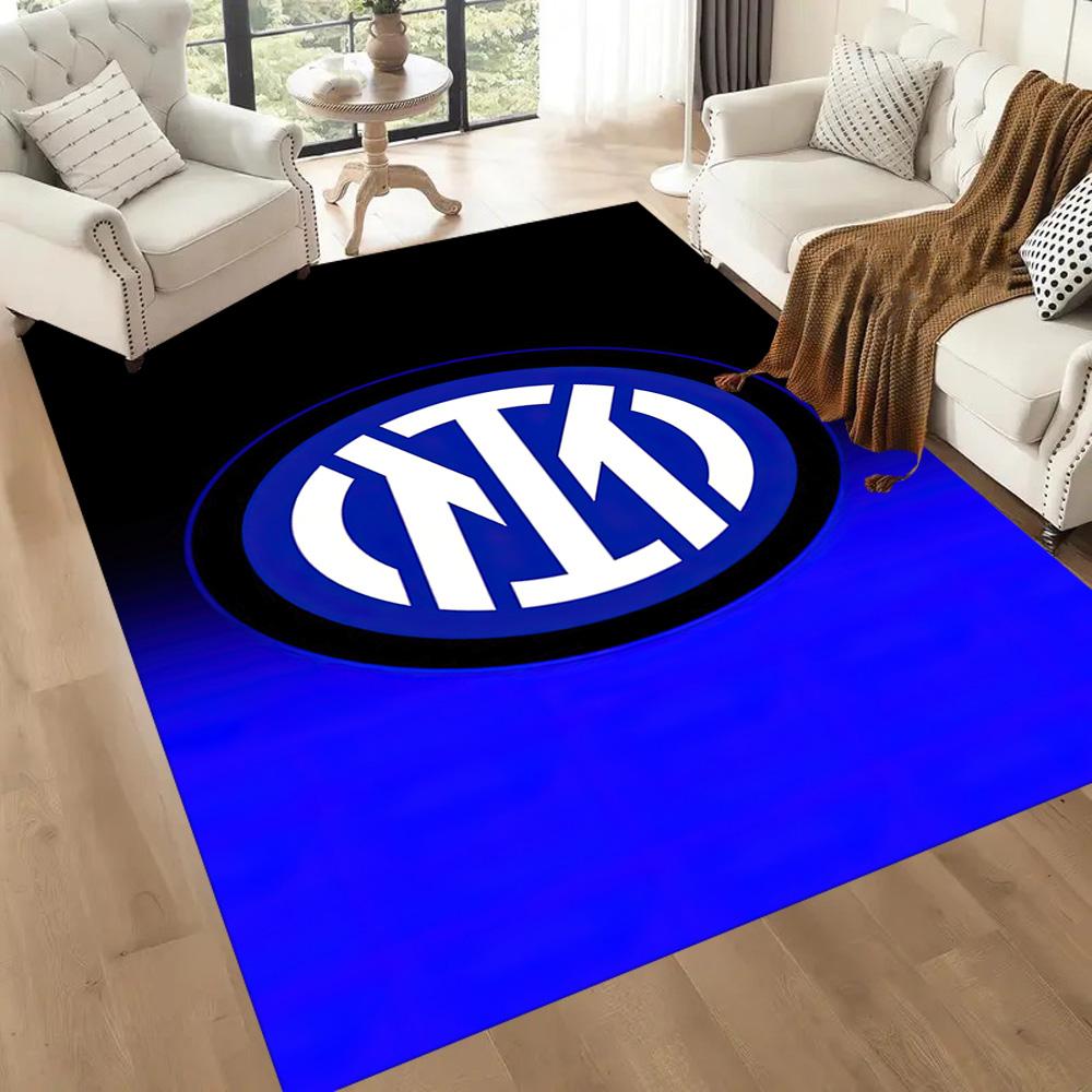Inter Milan Carpet Suitable For Bedrooms Dormitory Decorate Room Dining Room Antislip Rug Office Home Decor Perfect Birthdaychristmas Gift Idea