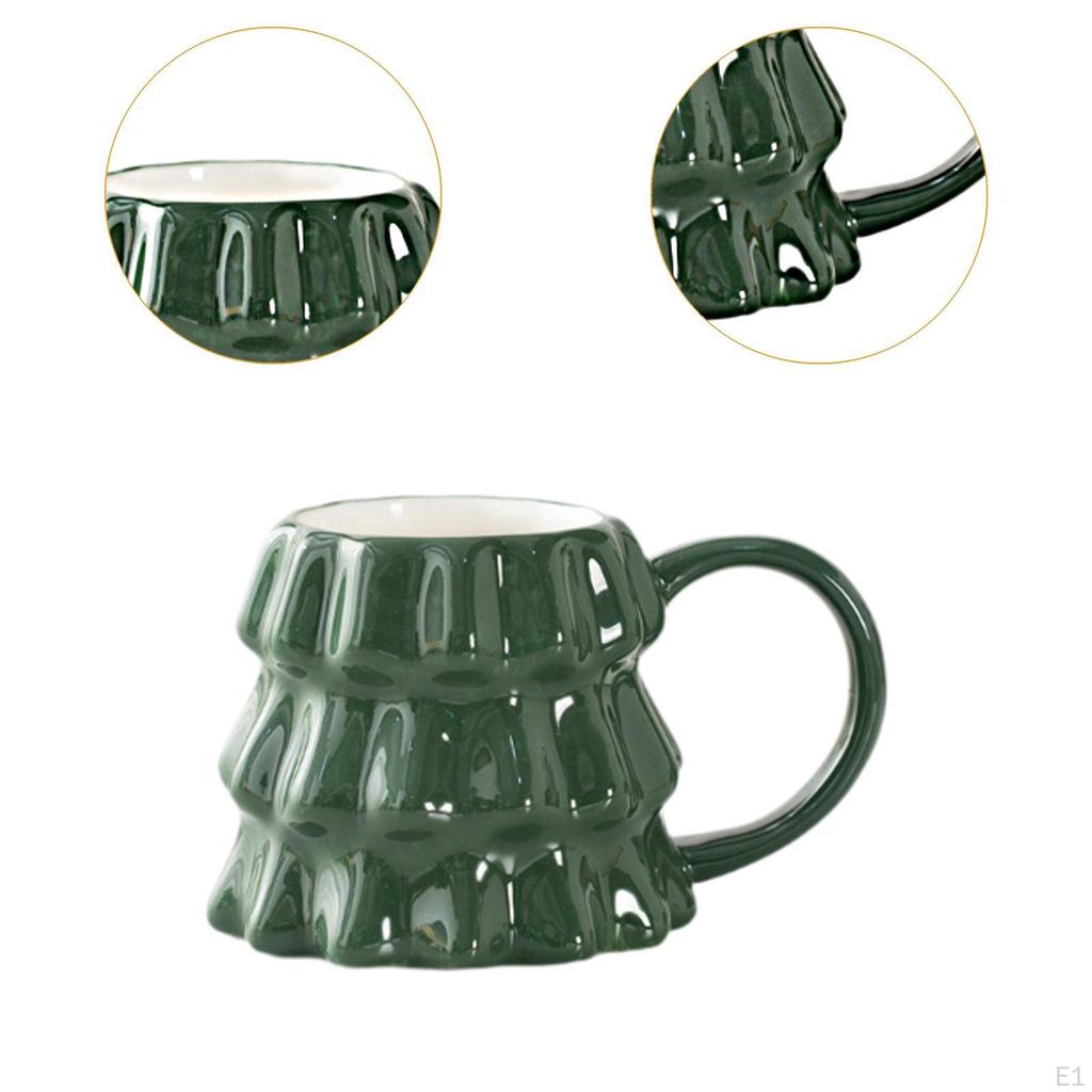 Christmas Coffee Mug Milk Cup Novelty Cartoon Ceramic for Birthday Gifts