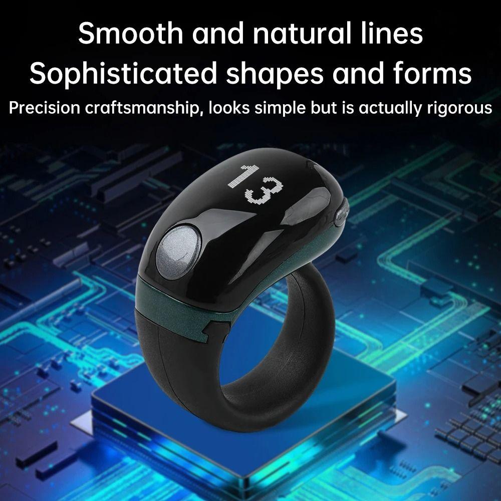 Removable Point Marker Digital Tally Counter 99999 LCD Display Finger Counter  Inventory Counting