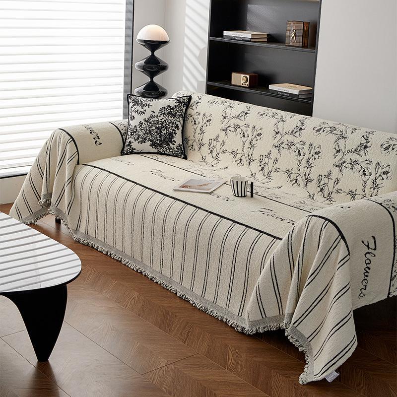 Anti-Scratching Sofa Cover Towel Full Covered Chenille Sofa Cover All-Inclusive Universal Dustproof Four Seasons Universal Sofa Cushion