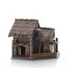 Aquarium Micro Landscaping Ornaments Ceramic House Thatched Hut Bamboo Building Fish Tank Decoration
