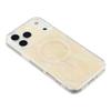 JAUCASE For iPhone 17 Pro Max Magnetic Case Natural Seashell Design TPU Phone Back Cover