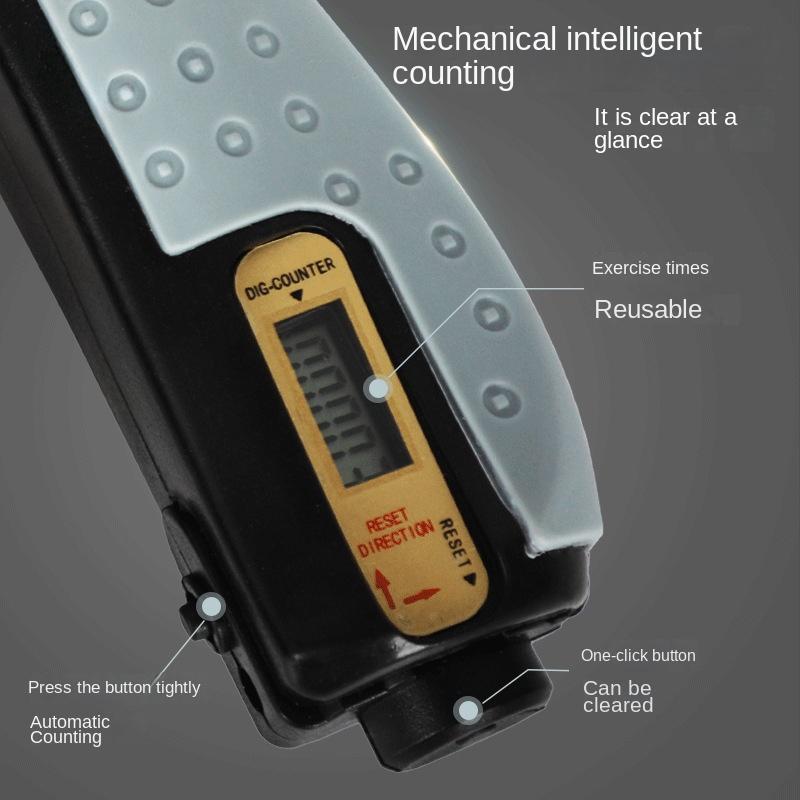 Counting Grip Strength Device for Men, Professional Adjustable Hand Trainer, Finger Arm Wrist Strength Rehabilitation Exercise Device