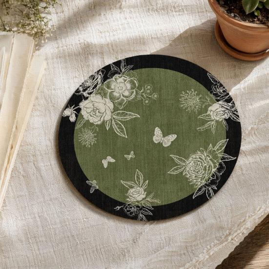 Heat Insulation Mats, Wear-Resistant Stain-Proof Placemat, Anti-Scalding Kitchen Dining Protector for Tabletop Home Kitchen Bar