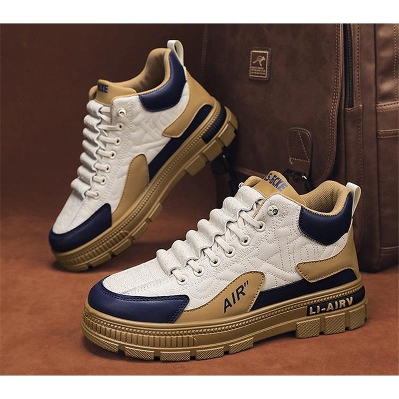 Martin Boots Men's Outdoor Sports Thick-soled Knight Boots Men's High-top Tooling Snow Boots