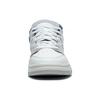 Li Ning Wave PRO Synthetic Leather Slip Resistant Abrasion Resistant Low Top Skateboard Shoes Men's White Gray Blue AECT009-3