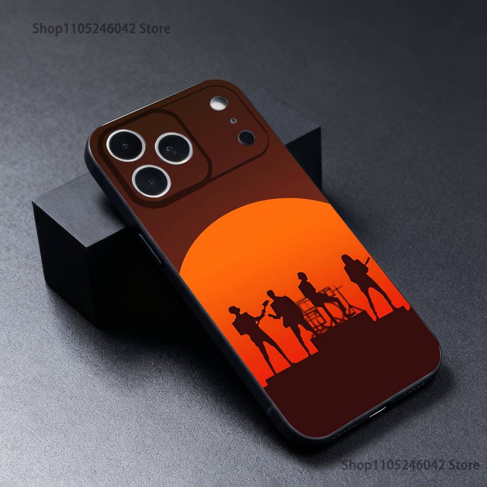 

Band The S-strokes Phone Case For iPhone 17,16,15,14,13,12,11,Pro,XS,Max,XR,Plus,E,SE4,Mini Black Soft Cover iPhone17air