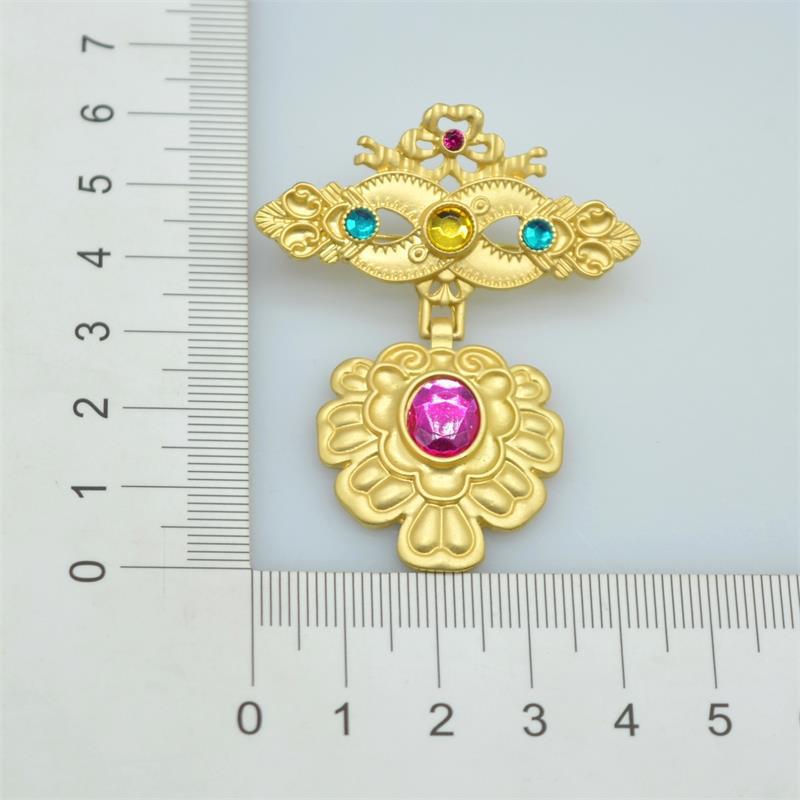 Fashion Court Vintage Antique Baroque Badge Brooch Suit Cardigan Accessories Corsage