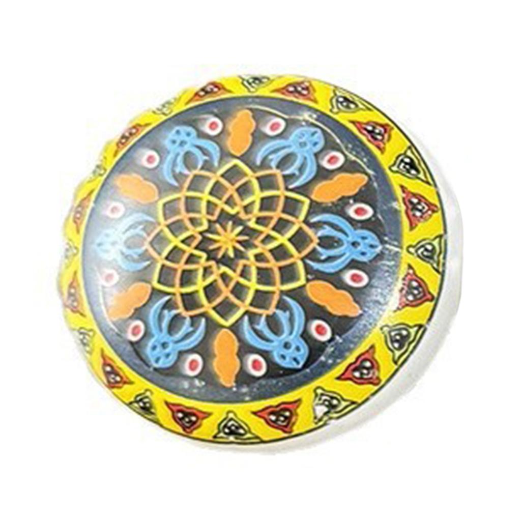 Keramik Schubladengriffe Böhmischer Stil Runde Schrankknöpfe mit Einzigartigen Glasurmuster für Kleiderschrank Küchenmöbel