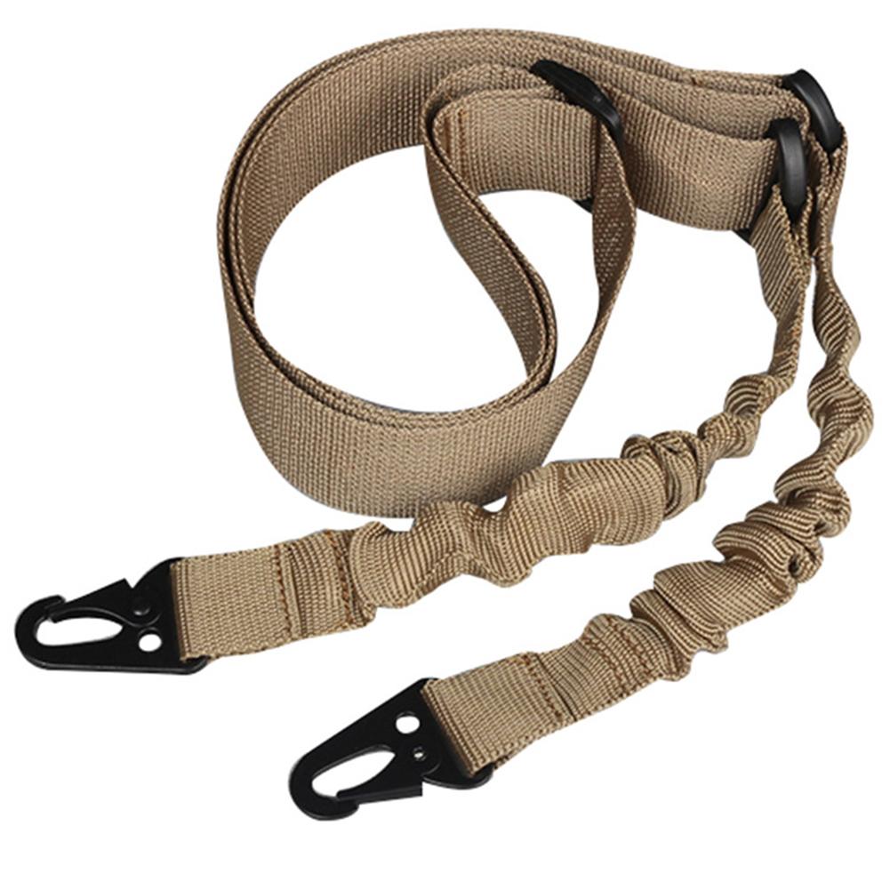 2-Punkt-Schlingengurt Multifunktionaler taktischer Schultergurt Verstellbare Schlinge Schulterseil Elastisch für Outdoor-Sportarten