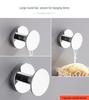 304 Stainless Steel Wall-Mounted Clothes Hook for Bathroom and Entrance - Single Hook for Coats, Hats, and Clothing