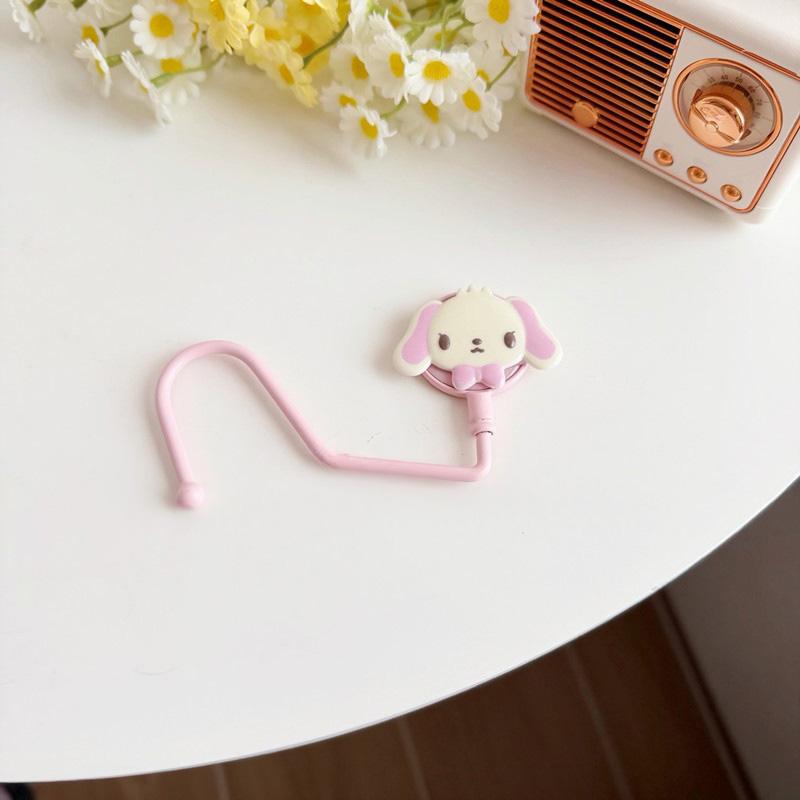 Hello Kitty Hook Kuromi My Melody Hooks Desktop Hooks for Hanging Bag Cap Cup Data Cable Desktop Organizer