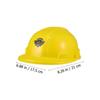 2 Stück Ingenieur-Sicherheitsspielzeug Bauhelm Kinderkleidung Plastikhüte Erwachsener LKW-Party Baby