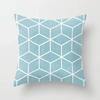 Geometric Cube Print Pillowcase Car Ornaments Office Living Room Home Pillowcase