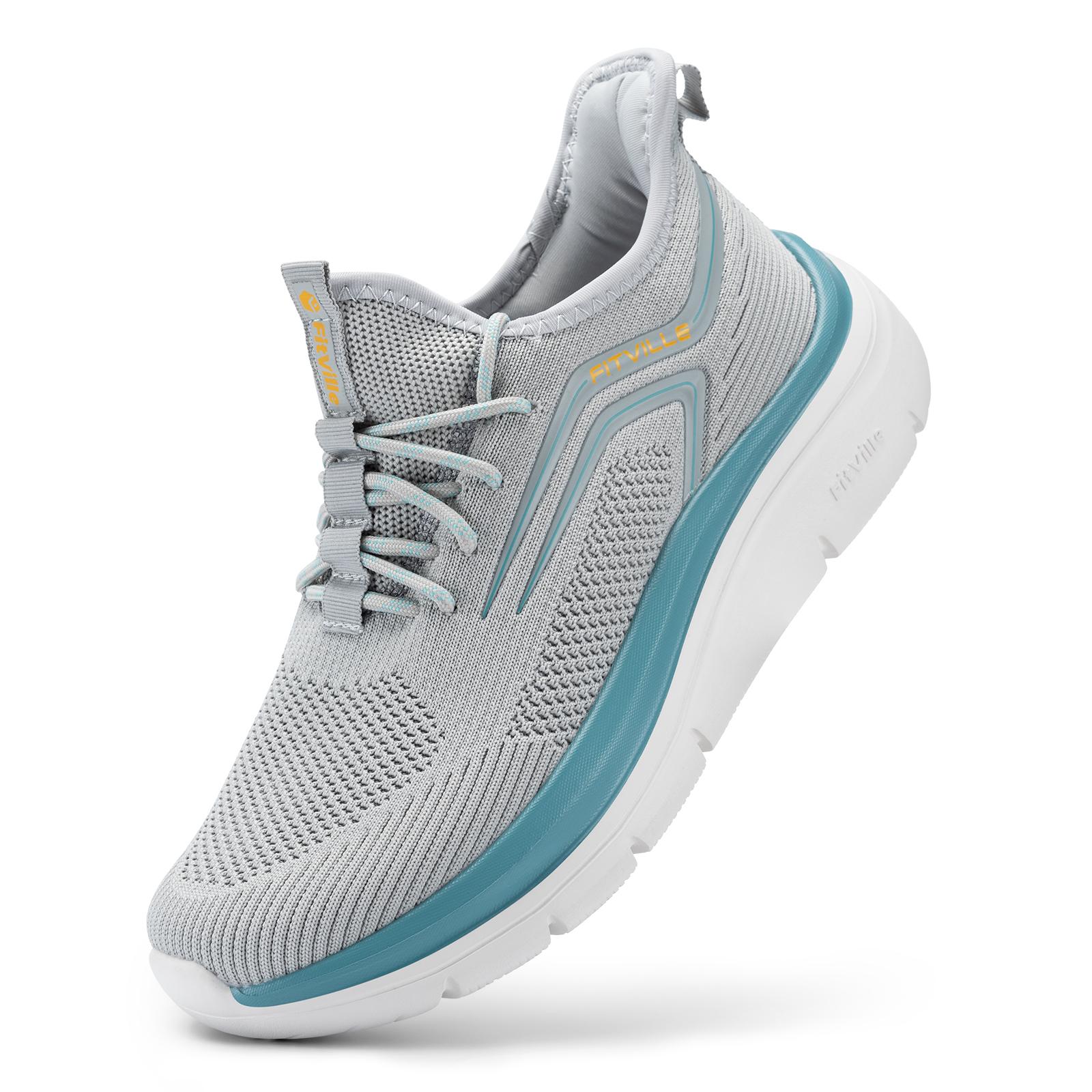 

Thick Sole Running Shoes Men s Sneakers Cushioned Lightweight Wide Fit with Arch Support for Swollen Feet Outdoor Sneakers 49 светло-серый