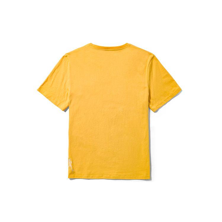 Timberland Outdoor Casual Breathable Short Sleeve T-Shirt Men Tops Mimosa-Yellow A42YU-EG4
