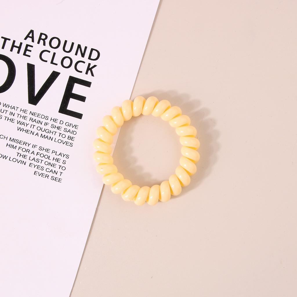 Simple Hair Band for Women with High Elasticity, Durable and Non-damaging Ponytail Hair Band