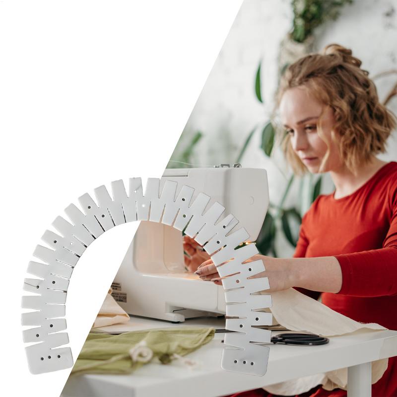Silicone Flexible Hemmer Bending Portable Sewing Artifact Silicone Film Edge Machine DIY Sewing Tool  for Padding Sewing Cloth