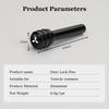 2/4pcs Aluminum Alloy Car Door Lock Pin Styling for Mitsubishi Mirage Lancer 9 10 ASX L200 Colt Pajero Outlander Eclipse