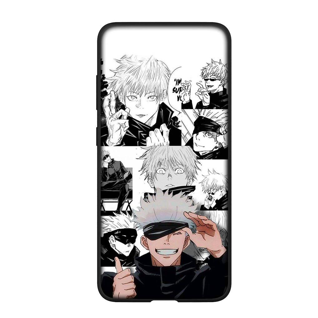 for Motorola Moto Edge 70 60 50 G54 G86 Samsung Galaxy S25 iPhone 17 16 15 Xiaomi Redmi Note 14 13 Pro Max Phone Case Jujutsu Kaisen Gojo Satoru Cover