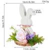 Dekoratives Osterhasen Kaninchen Ornament für Heimstyling