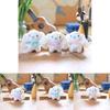 Adorable Fluffy Cinnamoroll Plush Toy Keychain Soft Pp Cotton Dog Doll