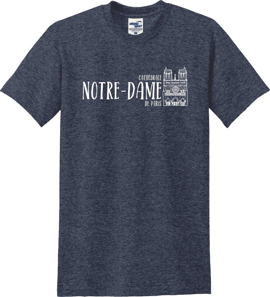 

Notre Dame Cathedral Paris France Unisex T shirt S-5X XL