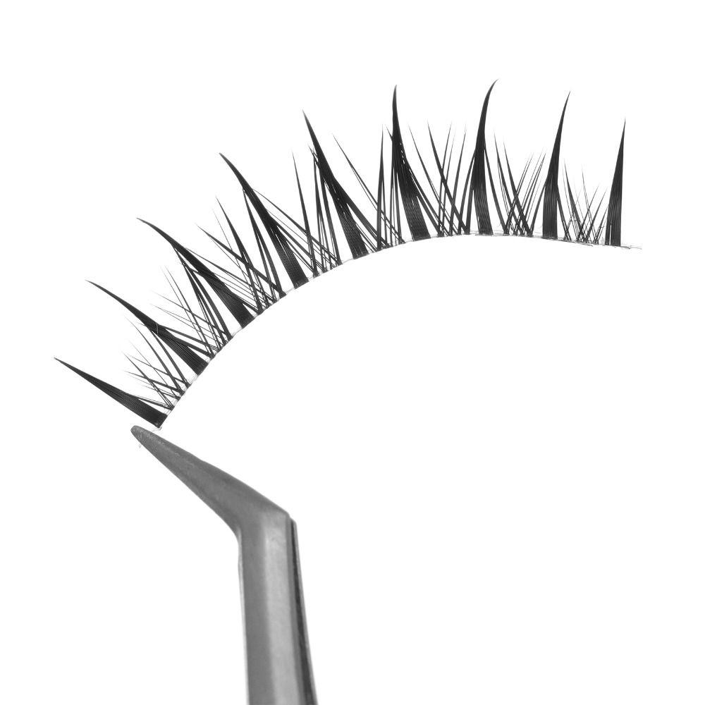 

Японские накладные ресницы на прозрачной ленте, колючие ресницы, 10 пар, сценические накладные ресницы для женщин Y46