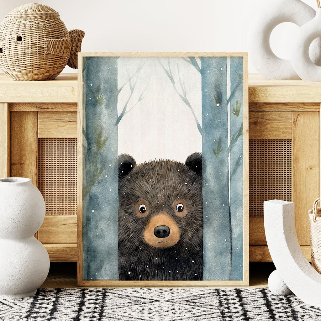 Poster for a Child Teddy Bear