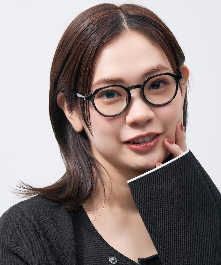 Zoff Crown Panto Photochromic Sunglasses 1 Sunglasses with UV Protection for Women and Boston-style (Black (Photochromic) / ZA241G04_14E4)