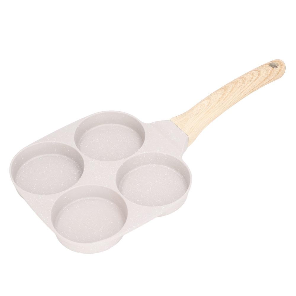 Even Heating Egg Pan Aluminum Alloy Breakfast Skillet Frying Pan  Crepes/Burgers/Steak