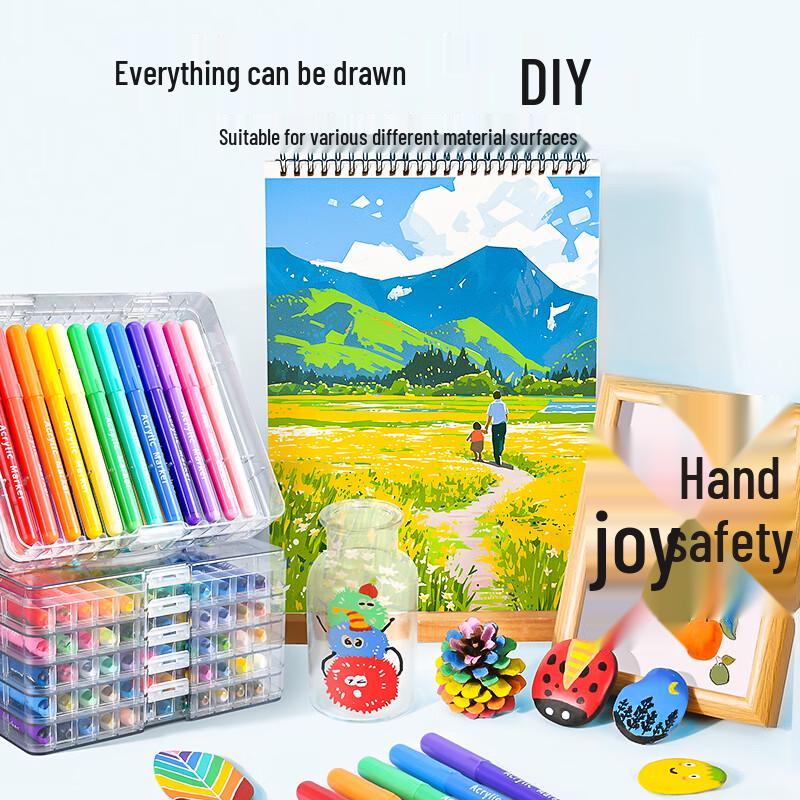 Touchcolor Direct Liquid Soft Tip Acrylic Markers