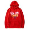 Unisex LOVE Letter Hoodie Sweatshirt - European Size