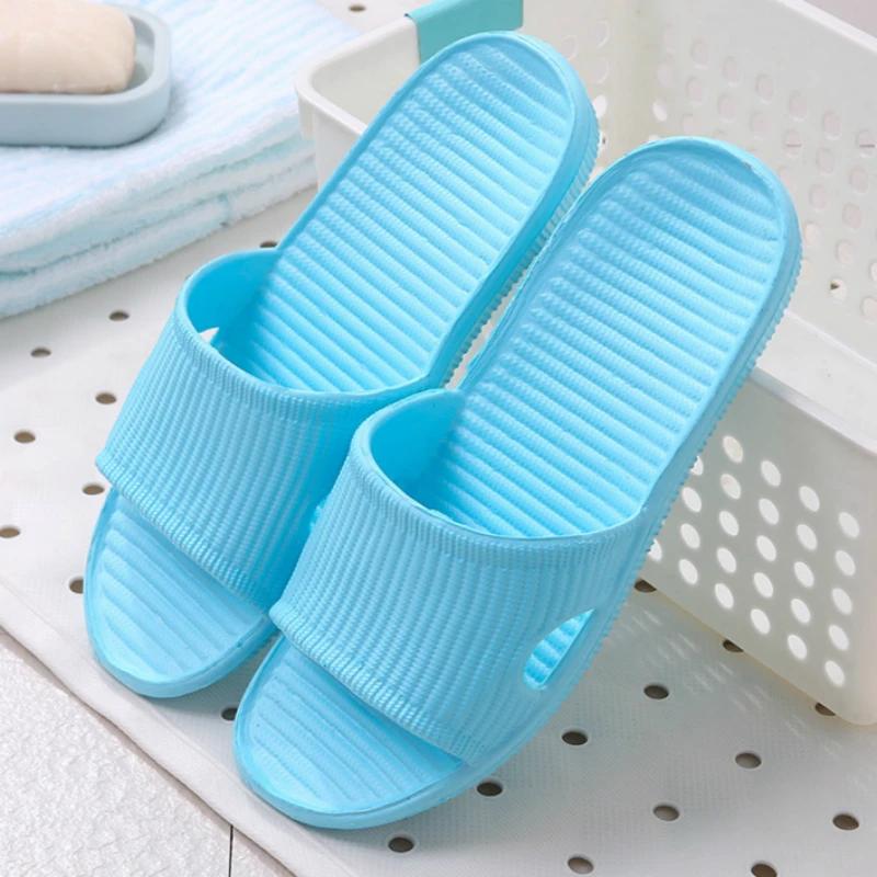 Fashion New Women Indoor Floor Flat Shoes Summer Non-slip Flip Flops Bath Home Slippers Female Slipper Comfortable Zapatillas De Hombre