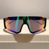 Übergroße Outdoor Sportbrille Damen Für Herren Luxusmarke Designer Sonnenbrille Vintage Punk Ski Radfahren Winddichte Sonnenbrille