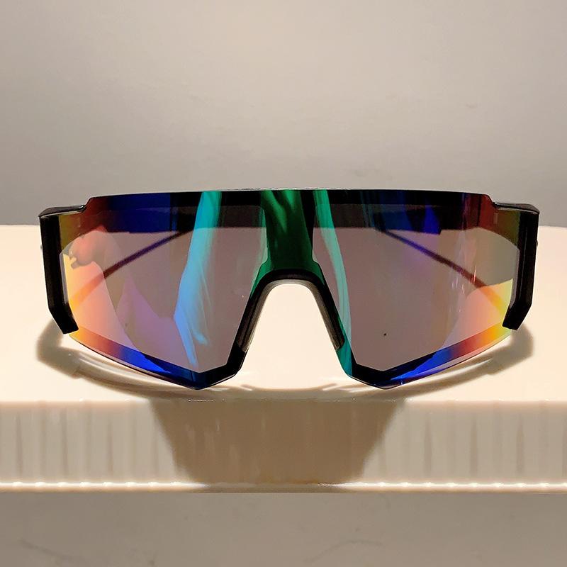 Übergroße Outdoor Sportbrille Damen Für Herren Luxusmarke Designer Sonnenbrille Vintage Punk Ski Radfahren Winddichte Sonnenbrille