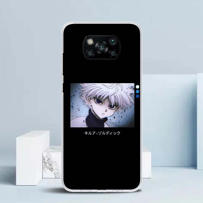 

Killua HunterX Phone Case For Xiaomi Poco F7 Ultra X5 X6 X7 Pro M7 Redmi 15C 15 13C 13 12C 12 10C 10 10A 9 9C 9A 9T Cover Poco X Xiaomi Poco F7 Pro