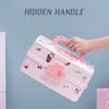 Portable Hair Accessories Storage Box Baby Head Rope Hairpin Rubber Band Dressing Jewelry Case Bedroom Organizer