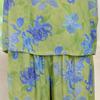 Damen Übergröße Blumendruck 2-teiliges Set – Lässiges Sommer-Outfit (XL-5XL)