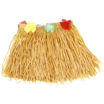 Falda de Mesa ABWR-2X Luau Hawaiano Flor Hierba Jardín Boda Fiesta Playa Decoración Caqui