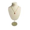 Mannequin Shaped Necklace Showcase Stand Stylish Portrait Model Jewelry Holder Tabletop Neckchain Pendant Display Rack
