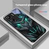 Kreativer Mech Für Xiaomi Redmi 13C Note13 12 Pro Plus 5G Note 9 13T Pro POCO X6 F5 F6 Schwarze Gehärtetes Glas Handyhülle