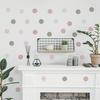 6Pcs Colorful Polka Dots Wall Stickers, Self-Adhesive Vinyl Decals, Removable Peel And Stick Wall Decals for Bedroom Living Room Kids Room