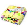 Sprunki Characters Game Velvet Throw Blanket  Blankets for Bed Outdoor Warm Quilt